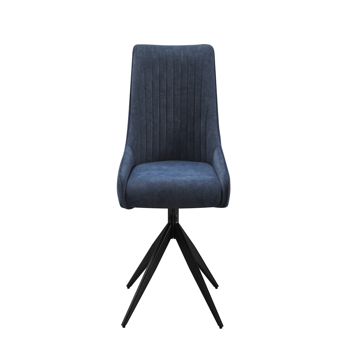 Russell Dining Chair with 360 Executive Spin Bark Blue
