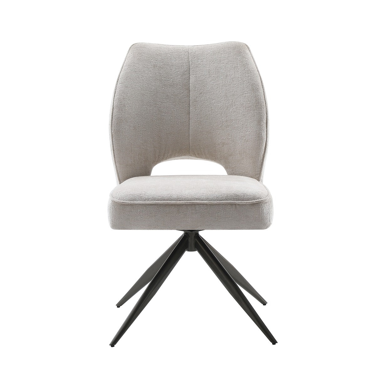 Tulip with Executive Spin (without armrest) ( 360 Auto return spin) Creamy White