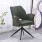 Tulip with Executive Spin (with armrest)  ( 360 Auto return spin) Green
