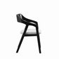 Darwin Dining Chair, Black Frame