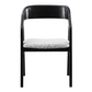 Darwin Dining Chair, Black Frame