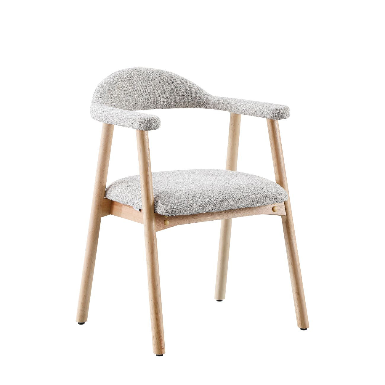 Oxford Black and 6 Hendrix Chairs Hevre 22 Dining Set