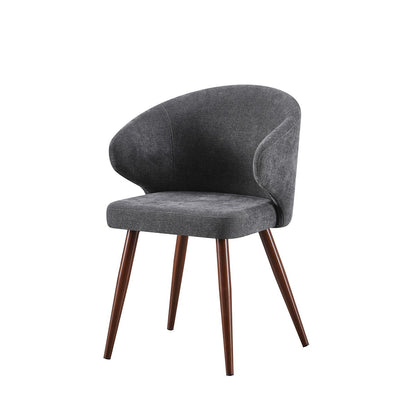 Harvey Scoop Chair, Grey