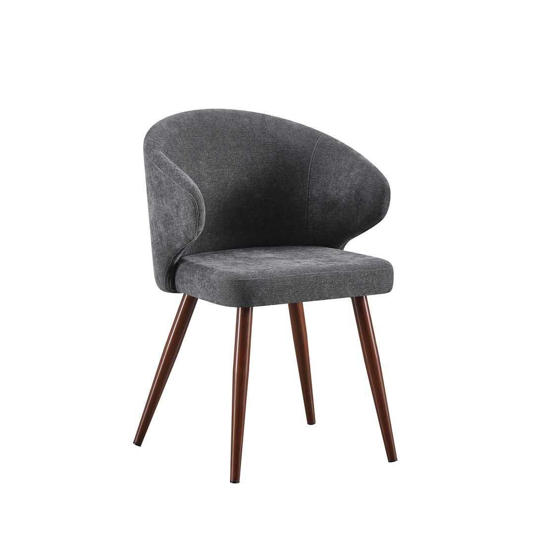Harvey Scoop Chair, Grey