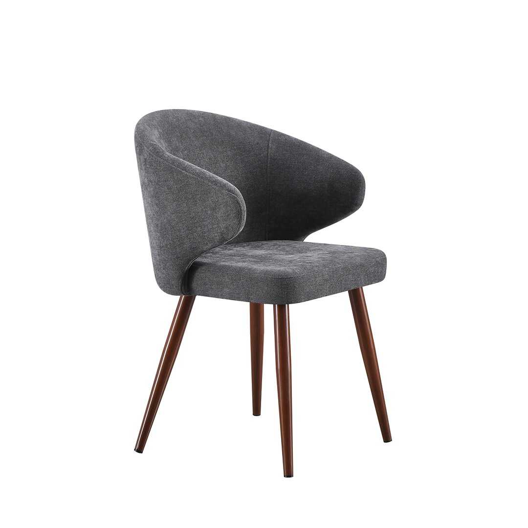 Harvey Scoop Chair, Grey