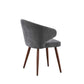 Harvey Scoop Chair, Grey