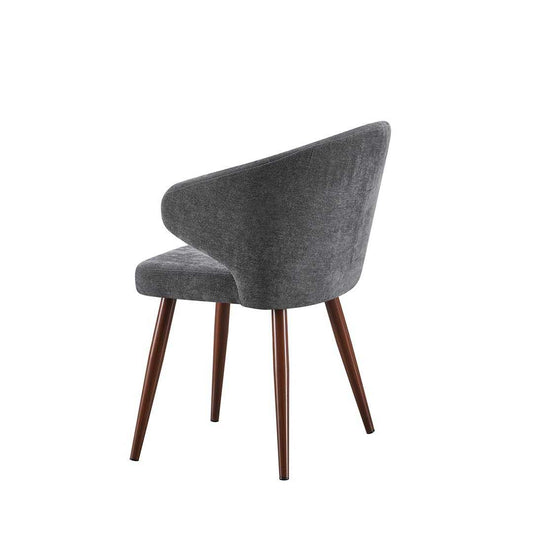 Harvey Scoop Chair, Grey