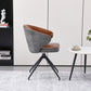 Harvey Scoop Chair Pu + Grey