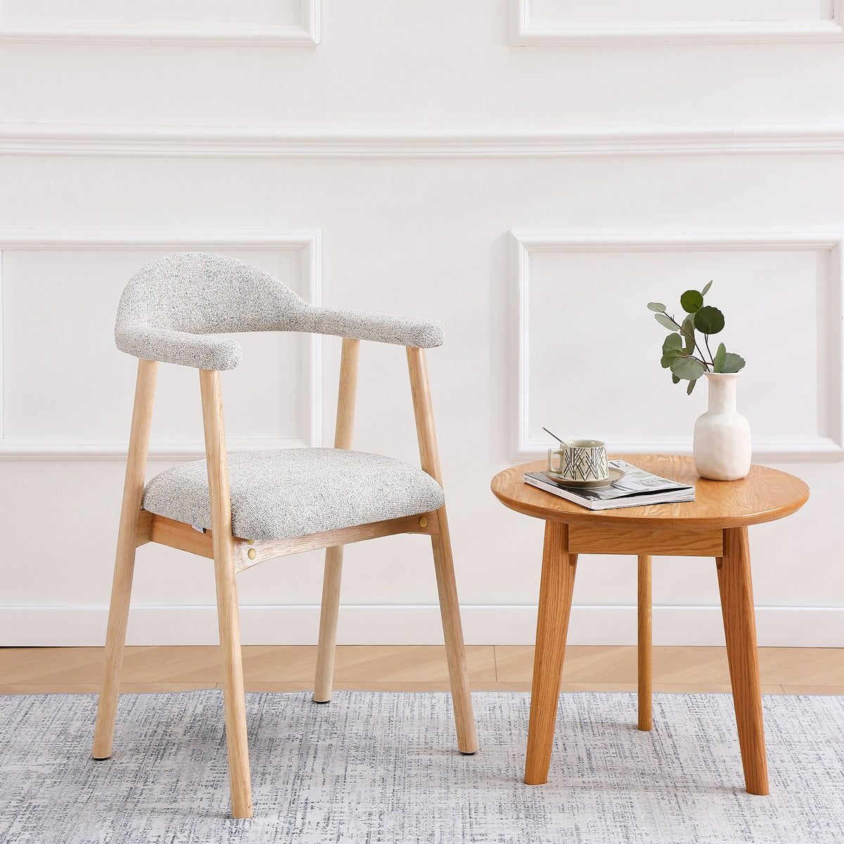 Hendrix Chair, Hervey22 White