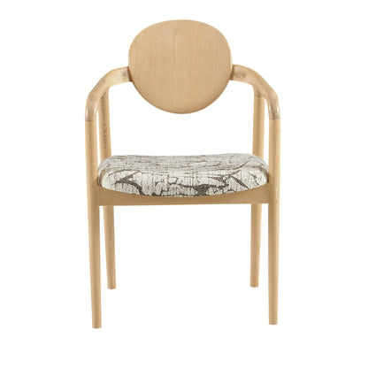Hendrix Style Plate Back Dining Chair