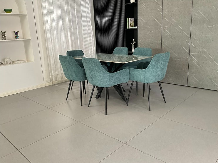 Joshua Ceramic Dining Set Onyx Green