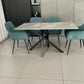 Joshua Ceramic Dining Set Grey