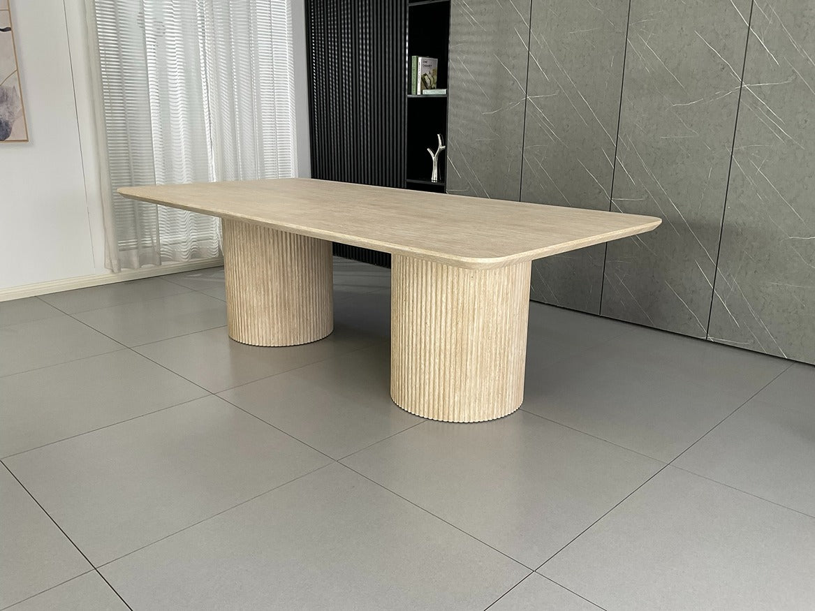 Windsor Natural Ash Dining Set with Mixed Colour Russell Chair