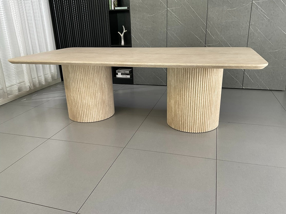 Windsor Natural Ash Dining Set with Mixed Colour Russell Chair