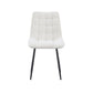 Larkin Static Chair, White