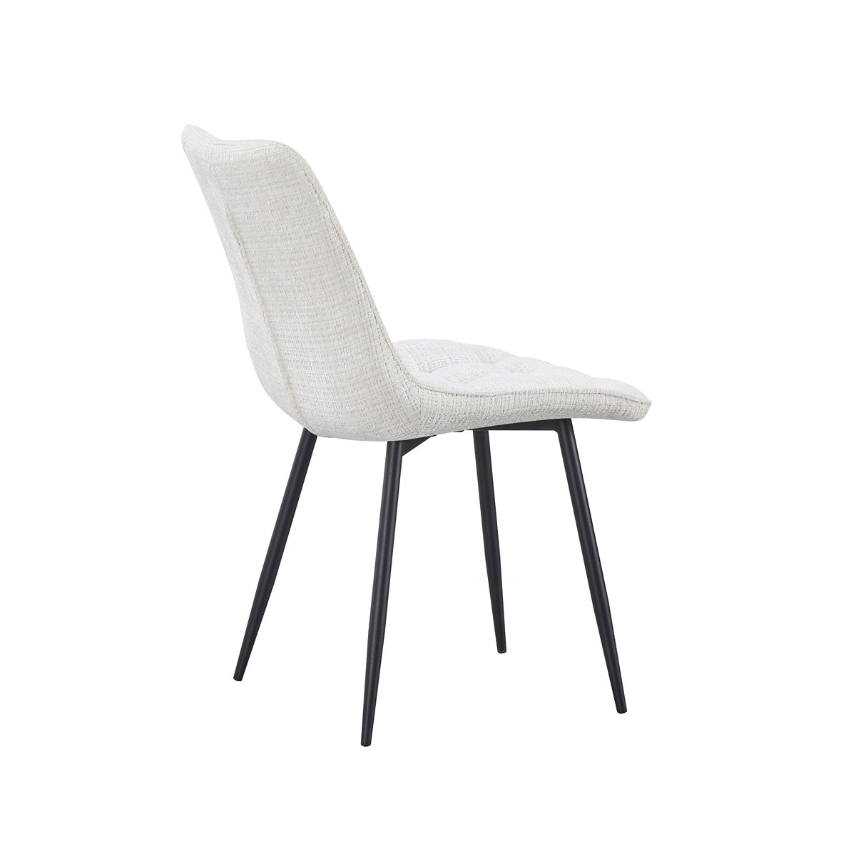 Larkin Static Chair, White