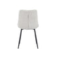 Larkin Static Chair, White
