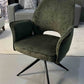 Tulip with Executive Spin (with armrest)  ( 360 Auto return spin) Green