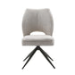 Tulip with Executive Spin (without armrest)  ( 360 Auto return spin) Creamy White