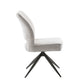 Tulip with Executive Spin (without armrest)  ( 360 Auto return spin) Creamy White