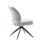 Tulip with Executive Spin (without armrest)  ( 360 Auto return spin) Creamy White