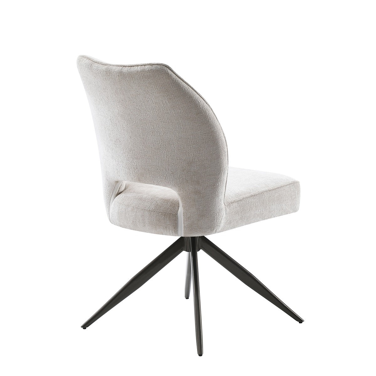 Tulip with Executive Spin (without armrest)  ( 360 Auto return spin) Creamy White