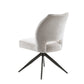 Tulip with Executive Spin (without armrest)  ( 360 Auto return spin) Creamy White