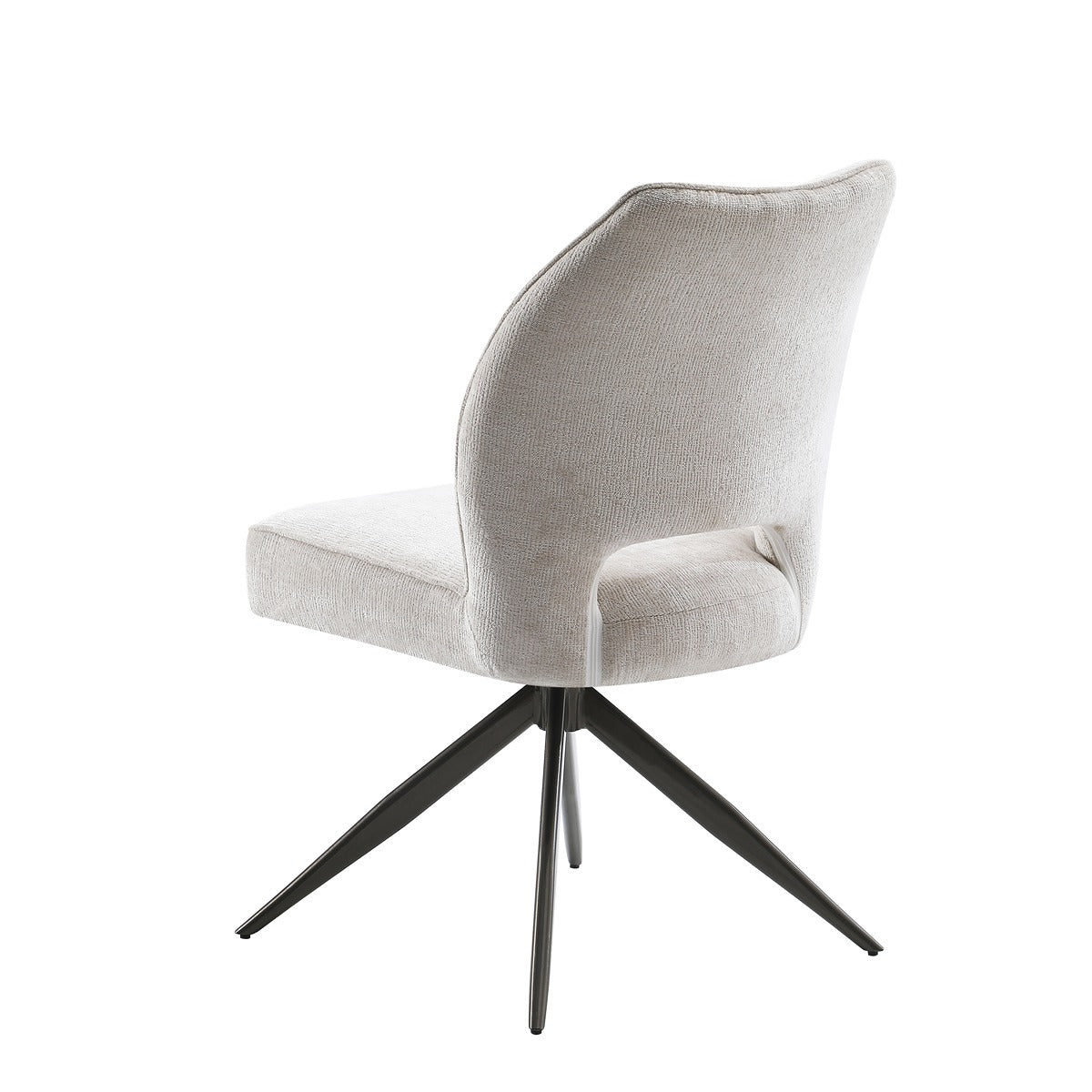 Tulip with Executive Spin (without armrest)  ( 360 Auto return spin) Creamy White