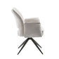 Tulip with Executive Spin (with armrest)  ( 360 Auto return spin) Creamy White